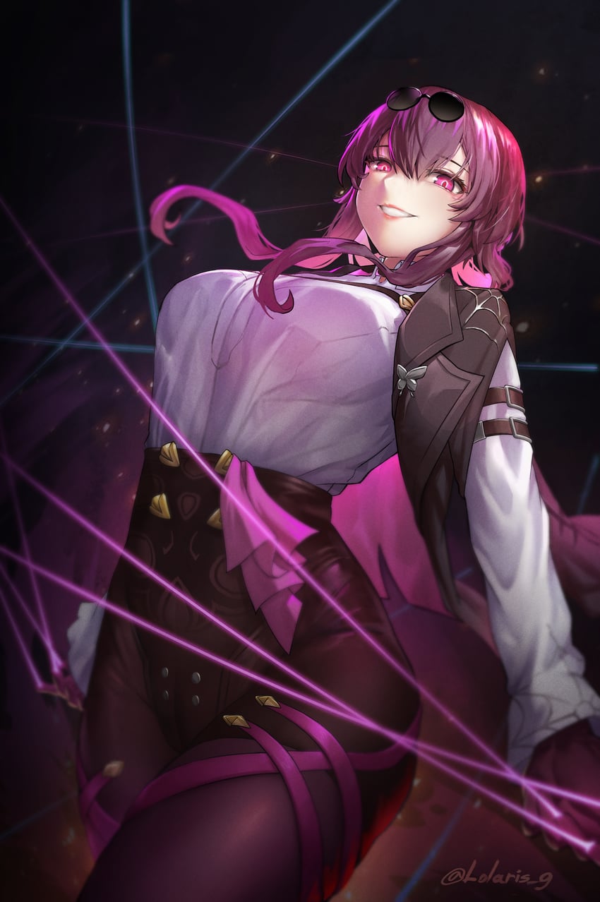 kafka (honkai and 1 more) drawn by gam_(lolaris_g)