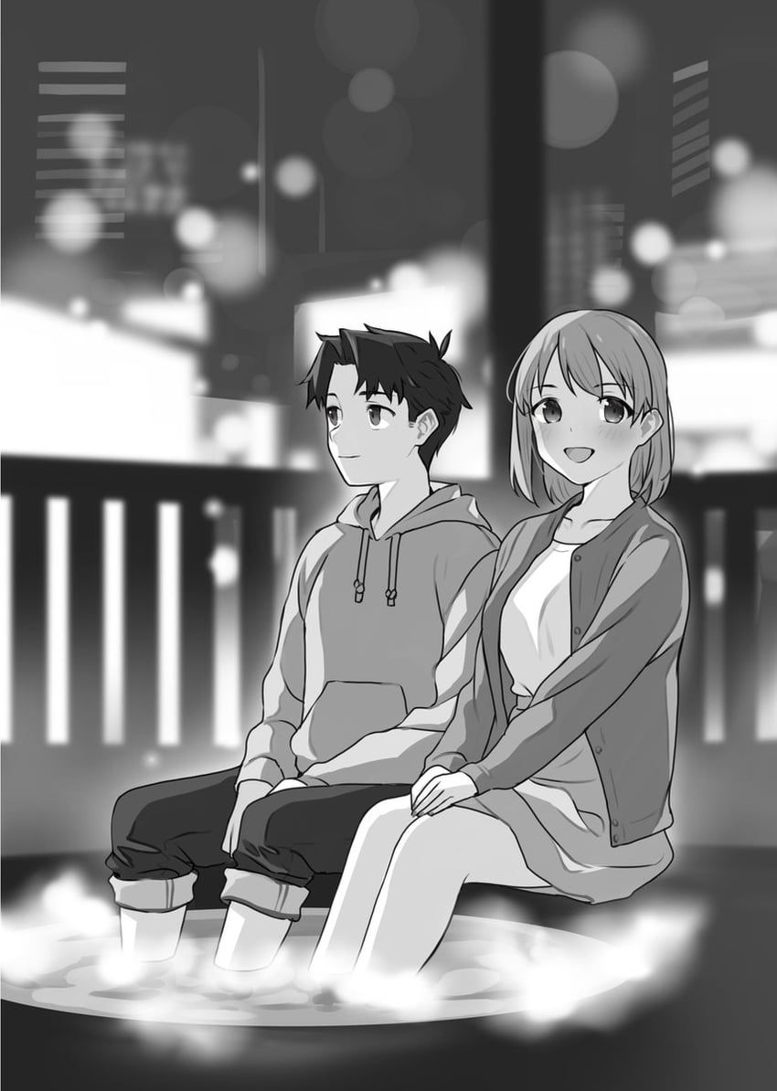 minase ito and yamase fuyu (koibito ijou no koto wo kanojo janai kimi to) drawn by doushimasho