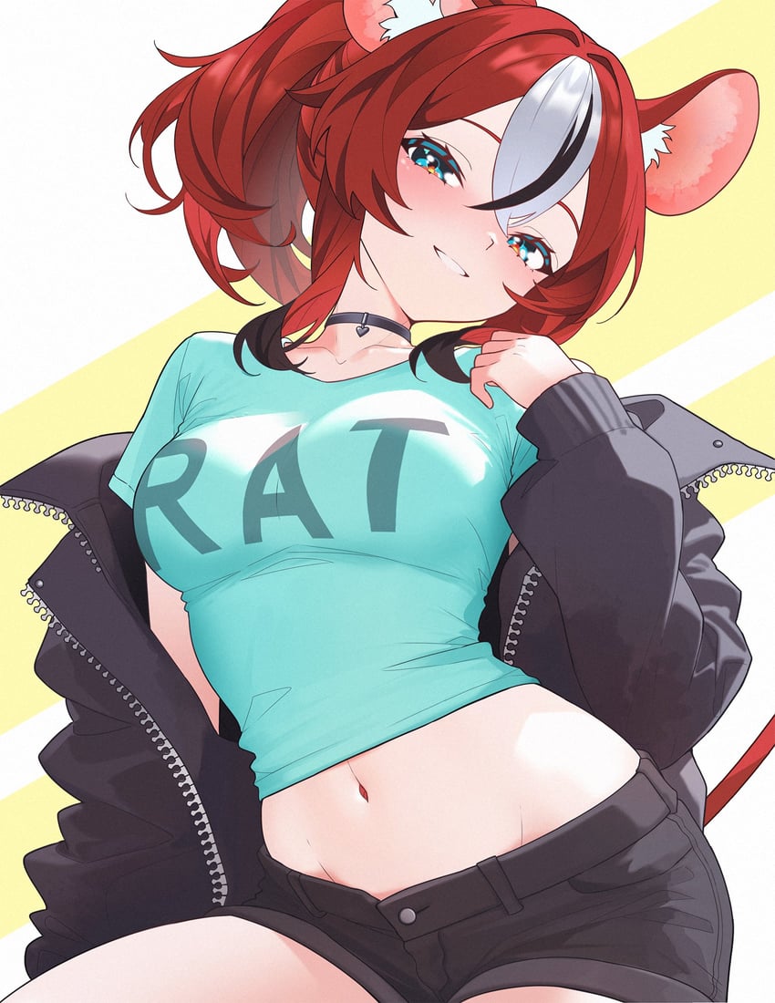 hakos baelz (hololive and 1 more) drawn by sk_jynx