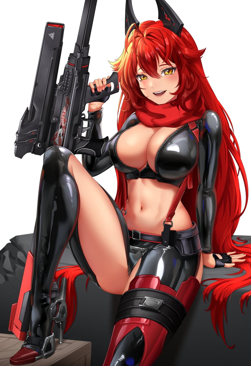 red hood (goddess of victory: nikke) drawn by syde_b