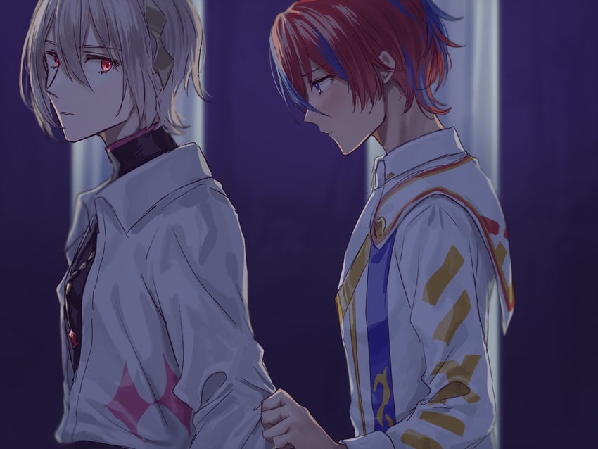 male alear, rafal, and nil (fire emblem and 1 more) drawn by tomo_shirasu