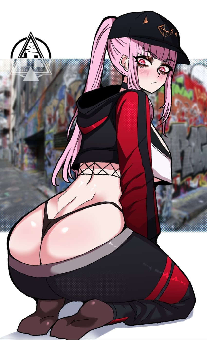 mori calliope (hololive and 1 more) drawn by dizzle