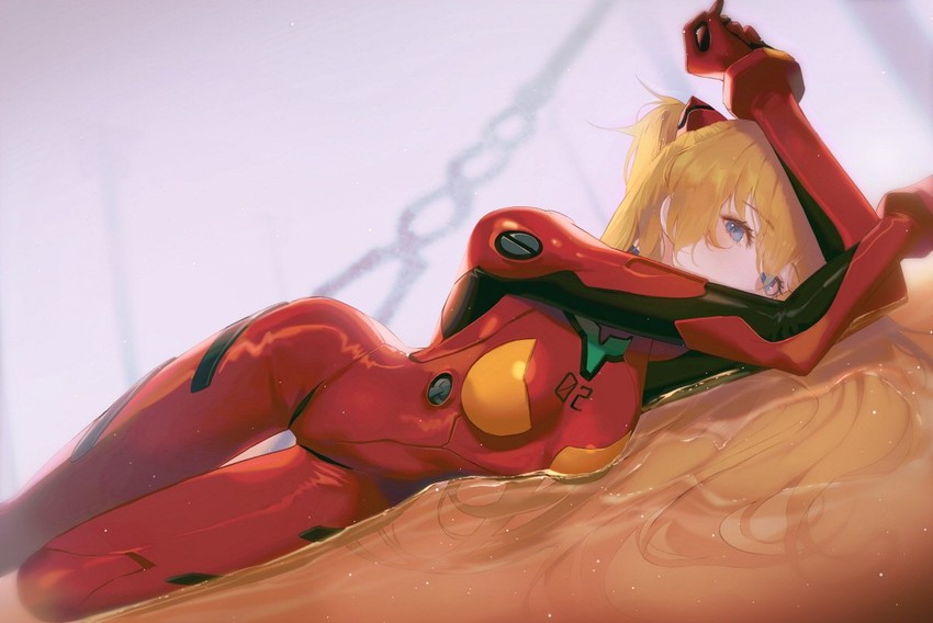 souryuu asuka langley (neon genesis evangelion) drawn by sul_(_20sub)