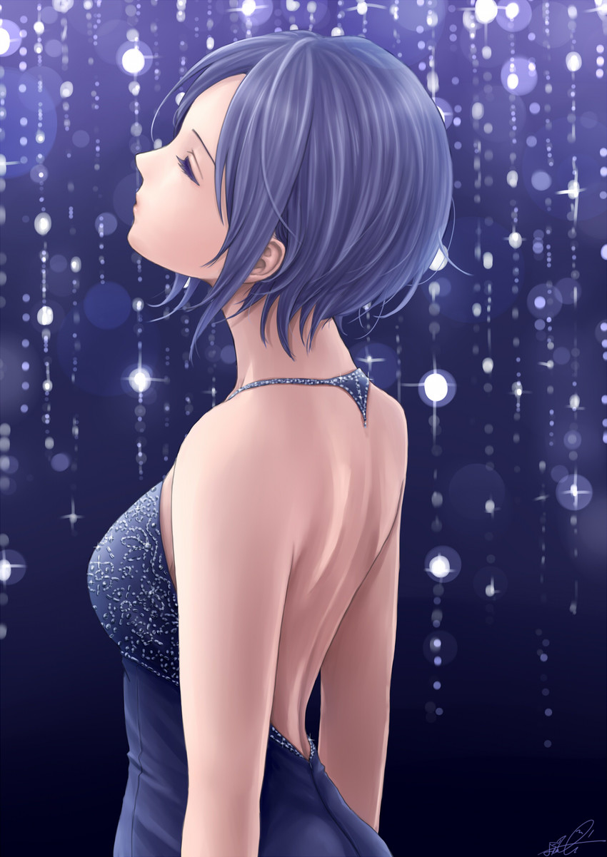 hayami kanade (idolmaster and 1 more) drawn by hakobi_(8kb)