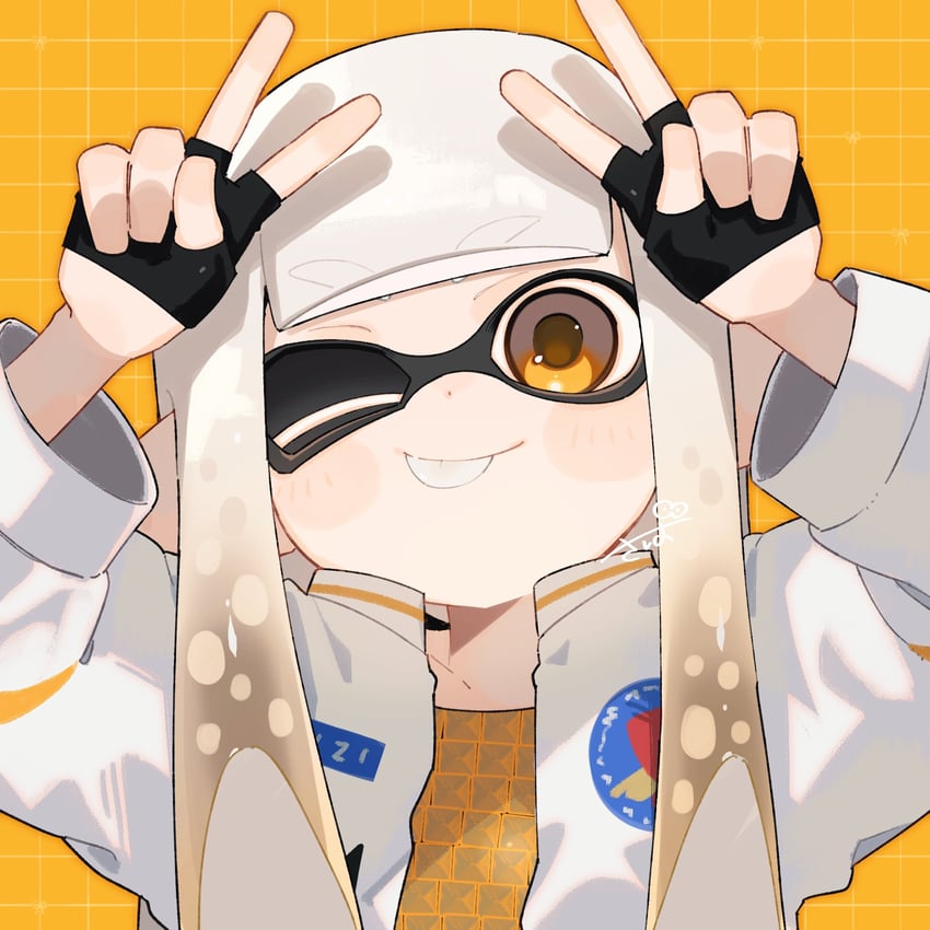 inkling player character and inkling girl (splatoon and 1 more) drawn by sabata_saba