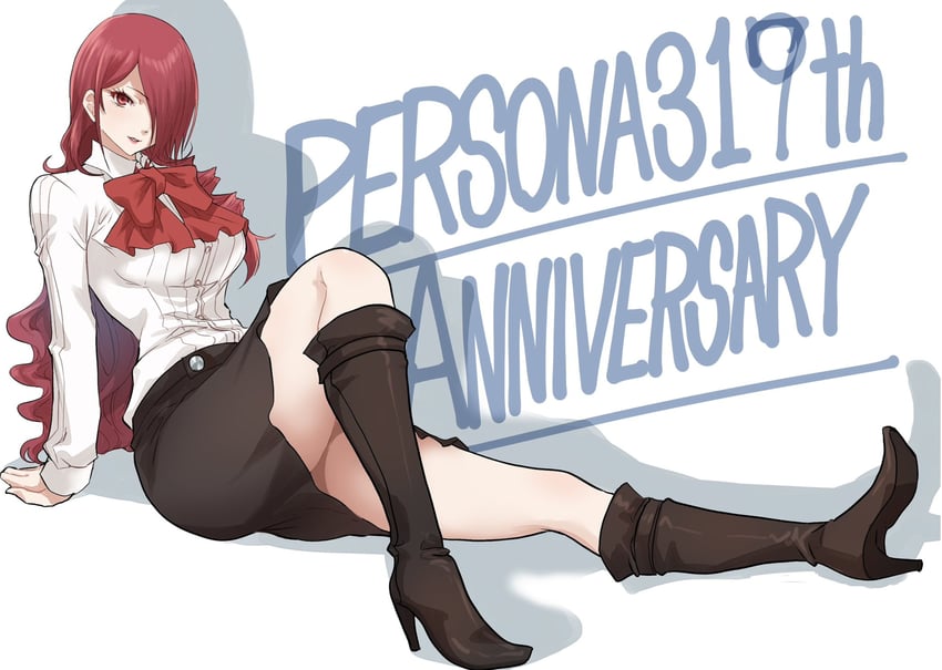kirijou mitsuru (persona and 1 more) drawn by kurosususu