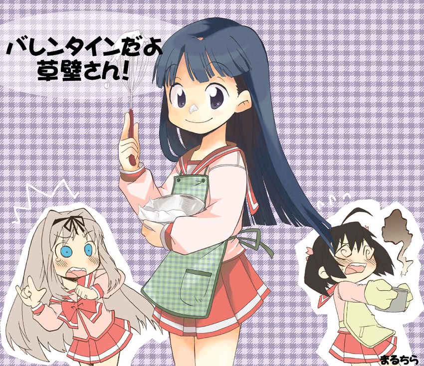 yuzuhara konomi, kusugawa sasara, and kusakabe yuuki (to heart and 1 more) drawn by raina