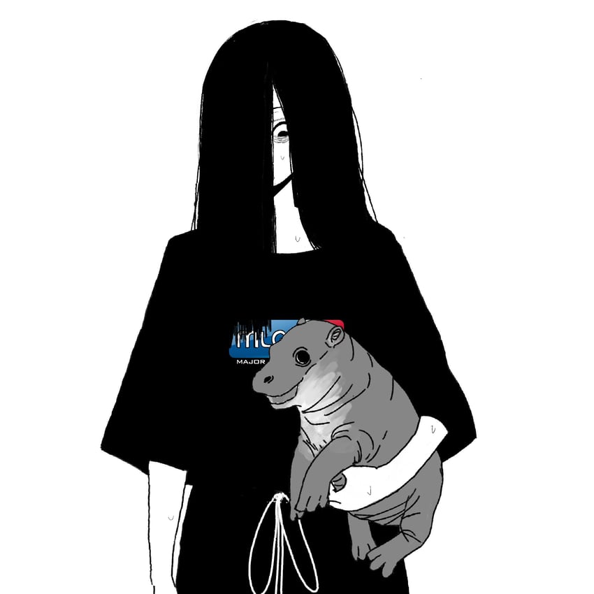 yamamura sadako and moo deng (real life and 1 more) drawn by virtuware