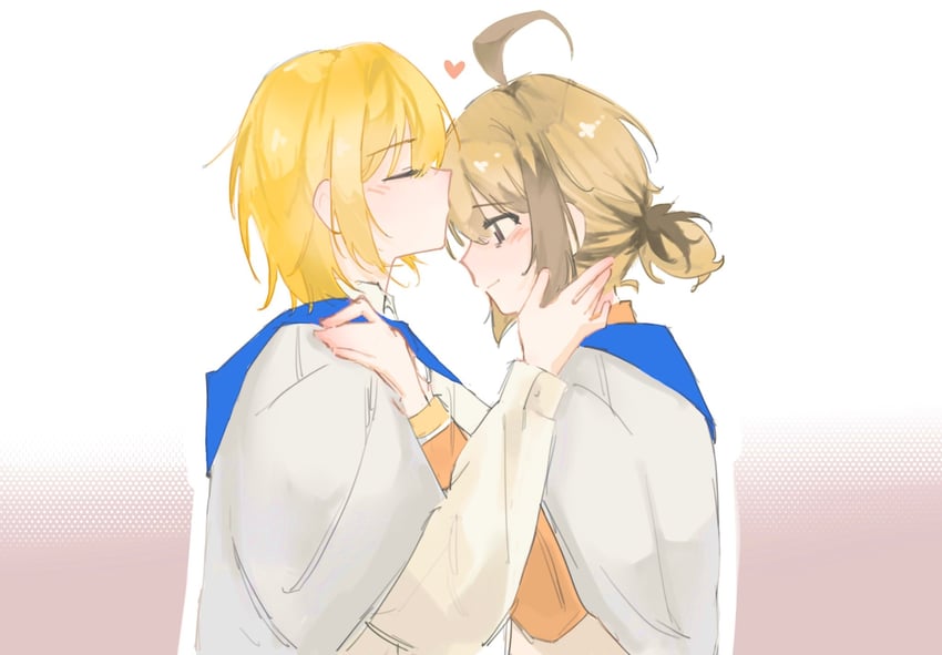 watson amelia and gigi murin (hololive and 2 more) drawn by hei_(hei_0322)