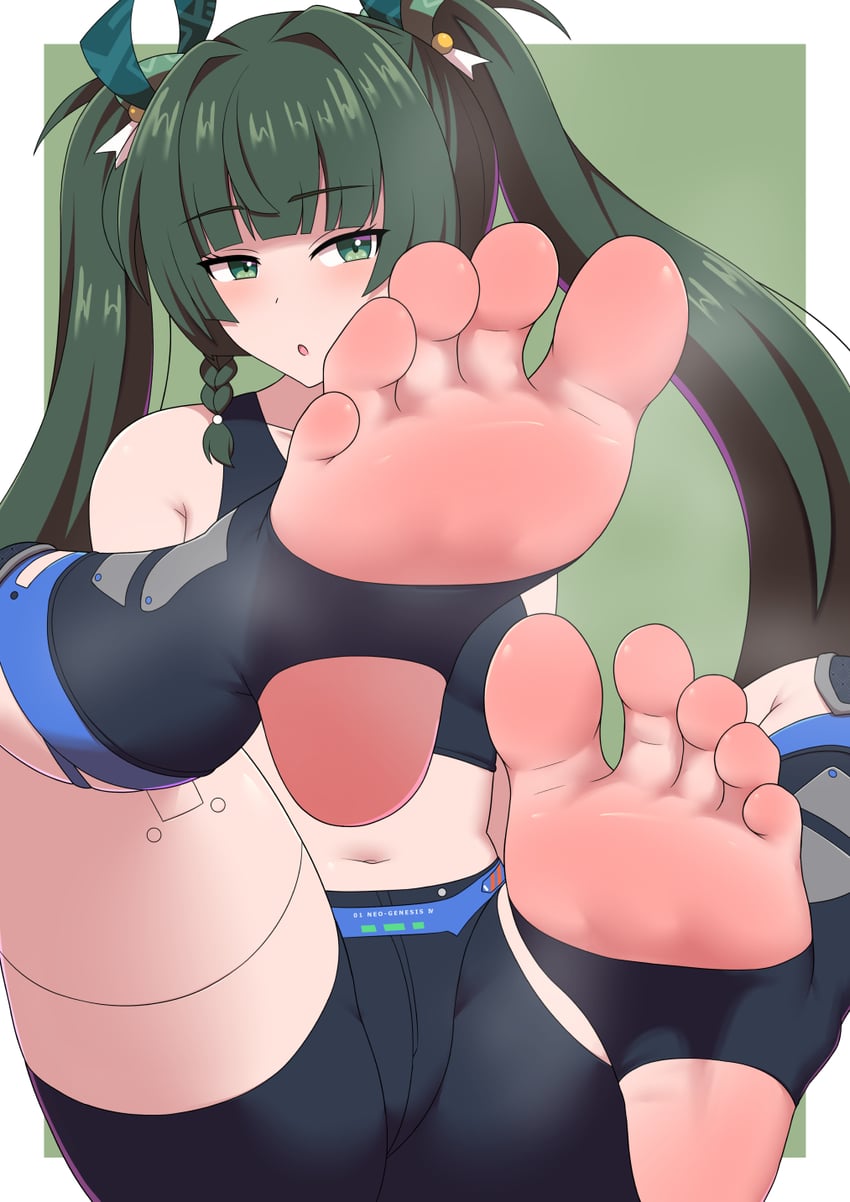 qingyi (zenless zone zero) drawn by jkisaradu