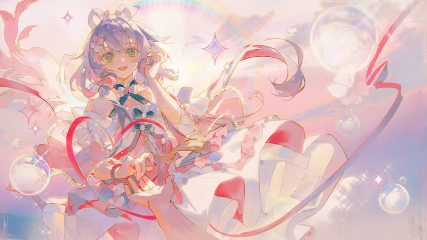 luo tianyi (vocaloid and 1 more) drawn by niukou_kouzi