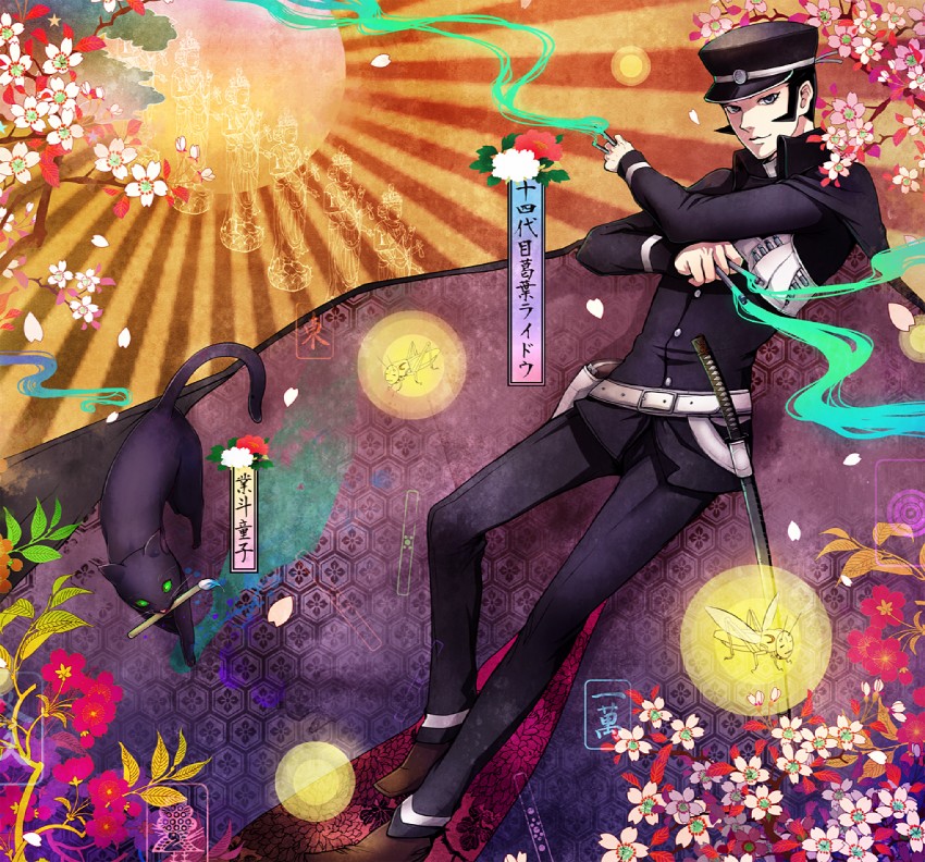 kuzunoha raidou (shin megami tensei and 1 more) drawn by tsukuru_(seki_sabato)