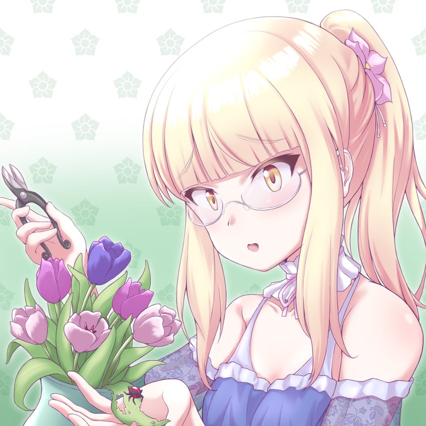 perrine h. clostermann (world witches series and 1 more) drawn by kuni-kun