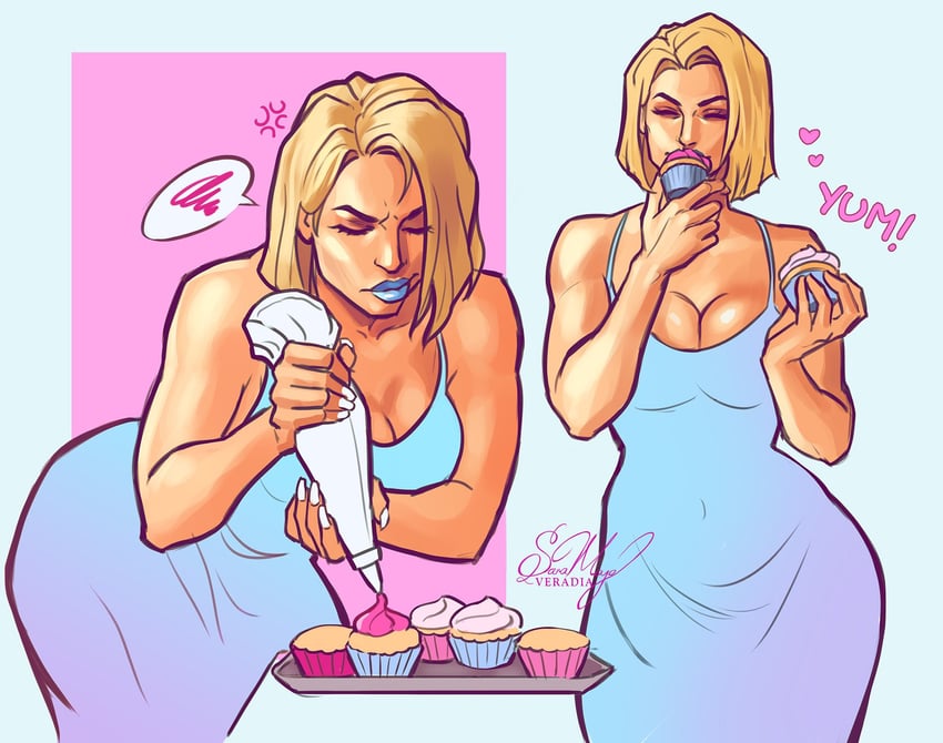 emma frost (marvel and 2 more) drawn by veradia