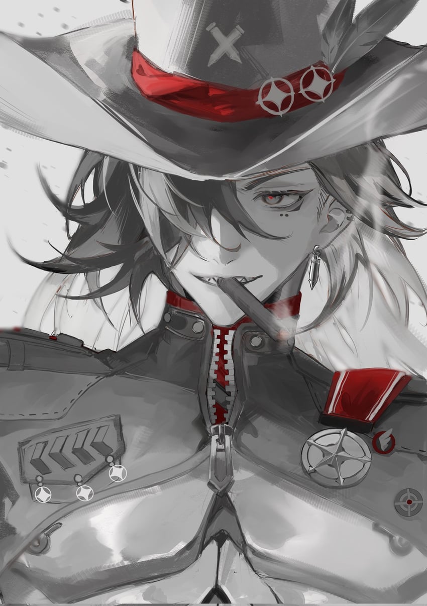 boothill (honkai and 1 more) drawn by mayu_mey