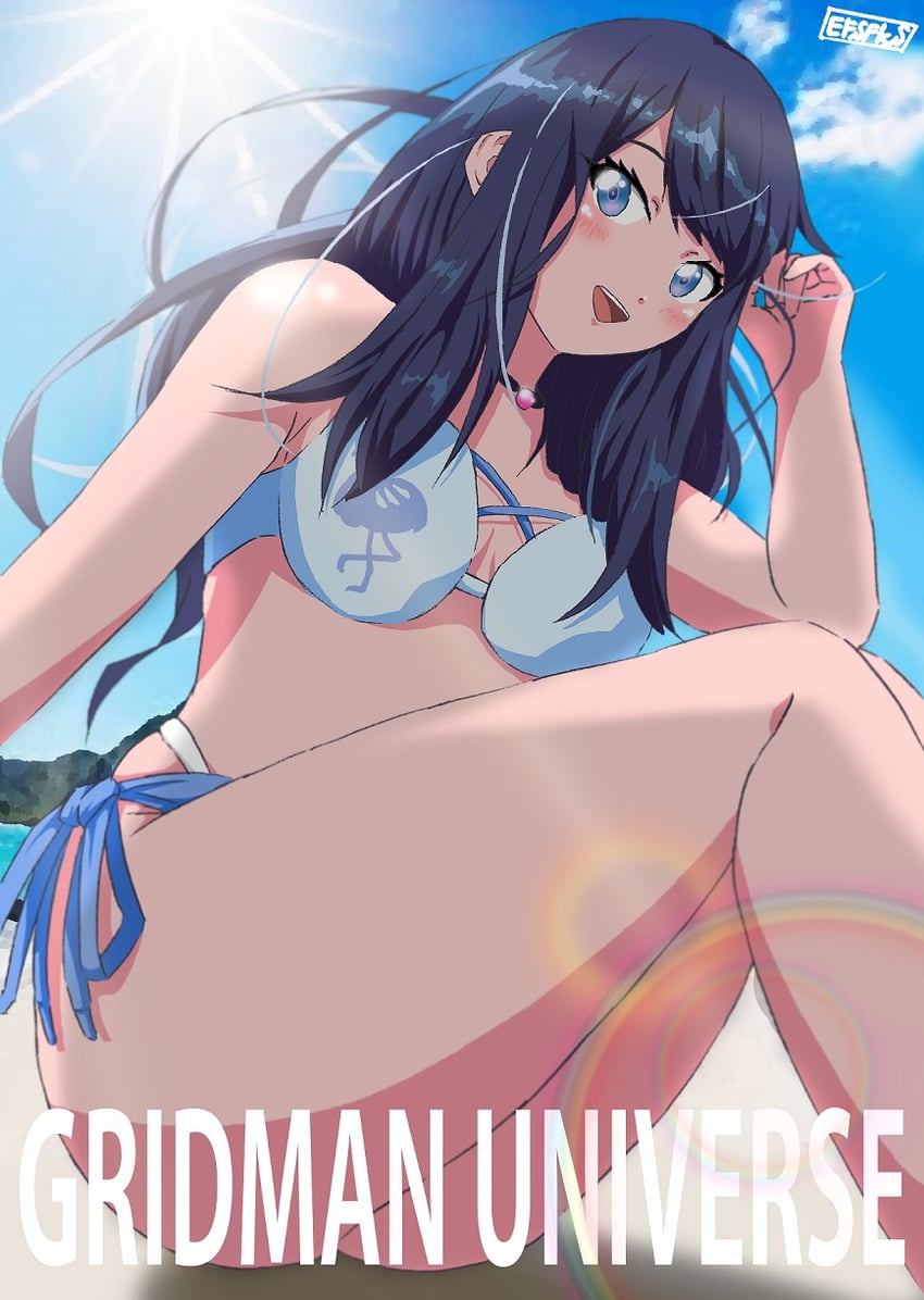 takarada rikka (gridman universe and 1 more) drawn by efsfksx666s