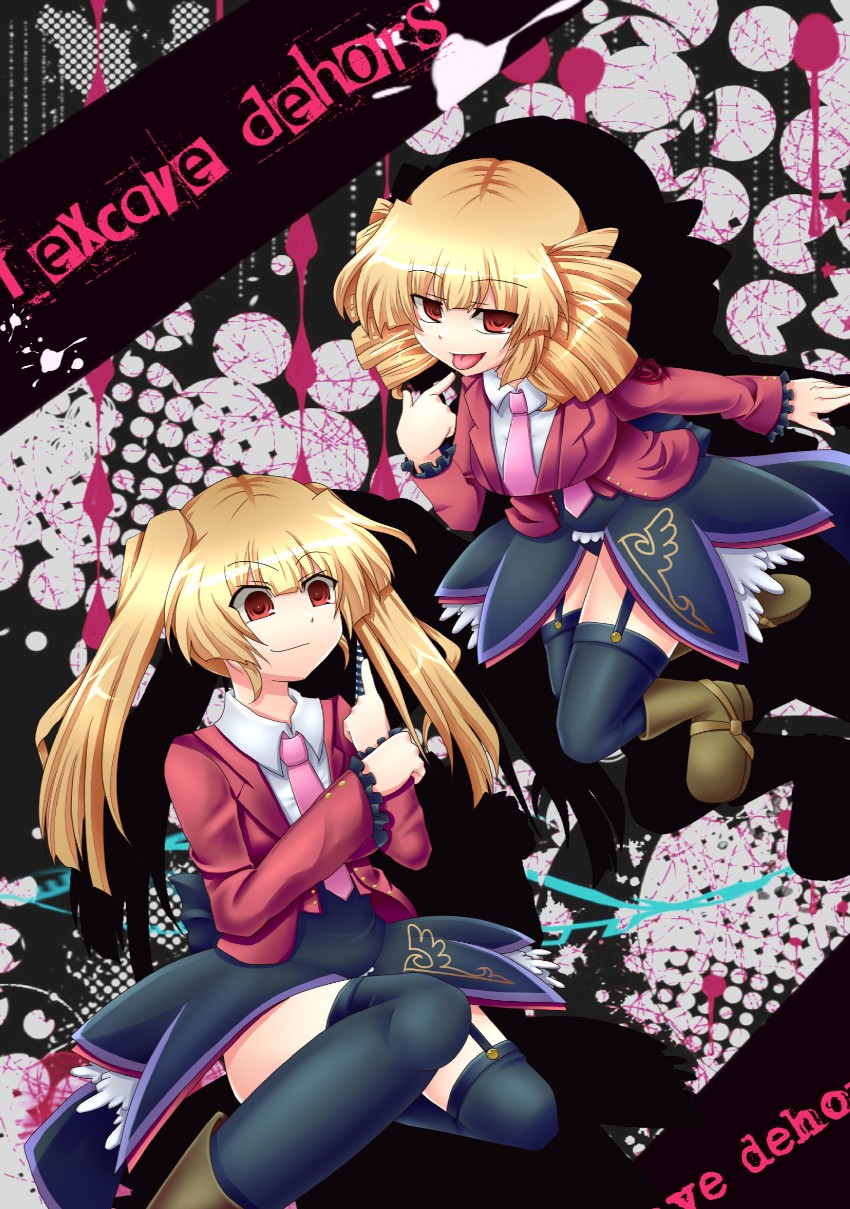 asmodeus and beelzebub (umineko no naku koro ni) drawn by mei_(jewel_at_time)