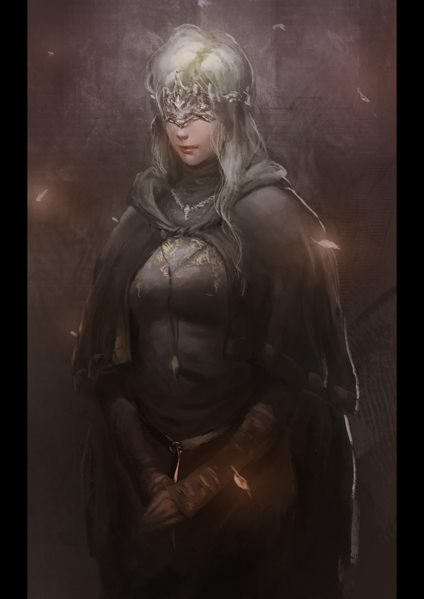fire keeper (dark souls and 1 more) drawn by tabechan