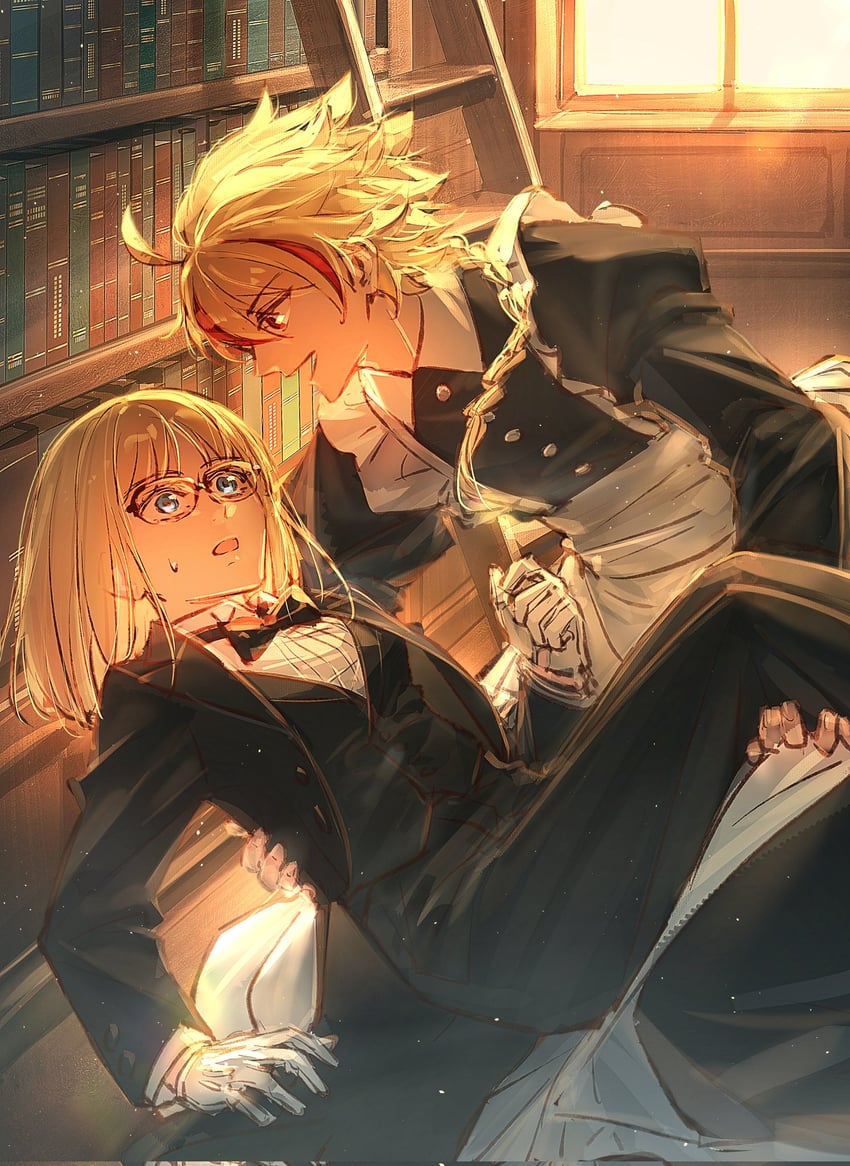 richard i and sajou ayaka (fate and 1 more) drawn by machikokom43502