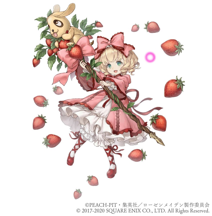 hinaichigo and kunkun (rozen maiden and 2 more) drawn by ji_no