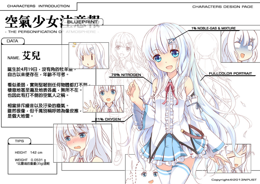 kuuki shoujo (the personification of atmosphere) drawn by fumika_(moeshin)