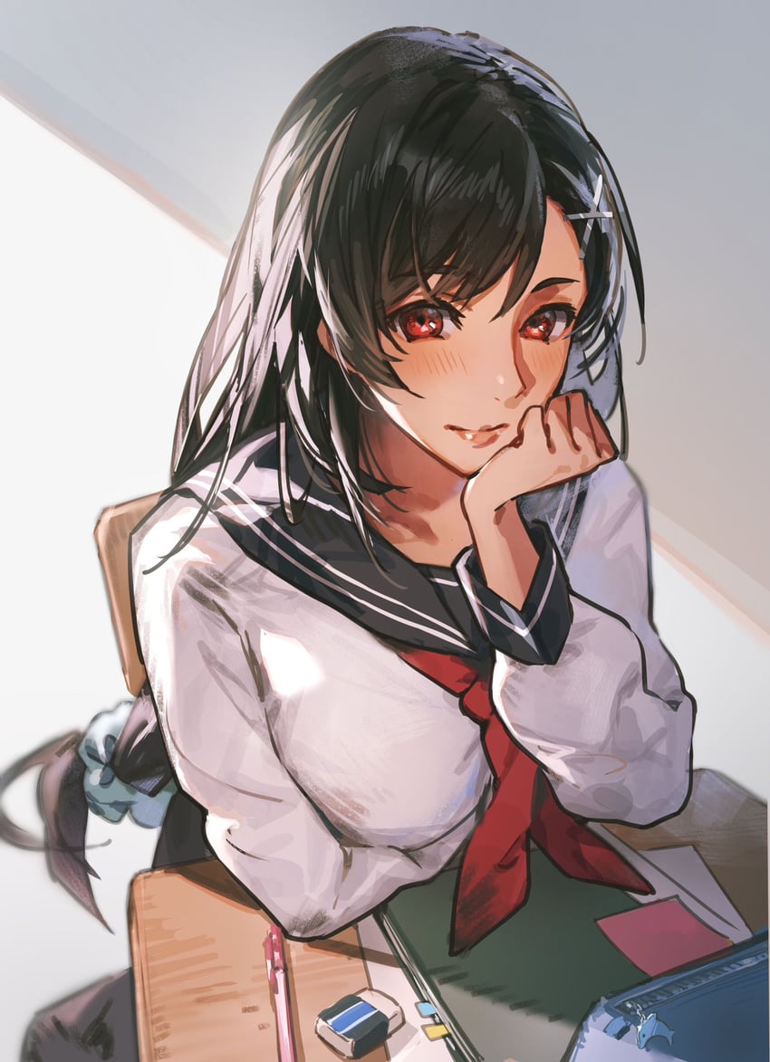 tifa lockhart (final fantasy and 2 more) drawn by asina71