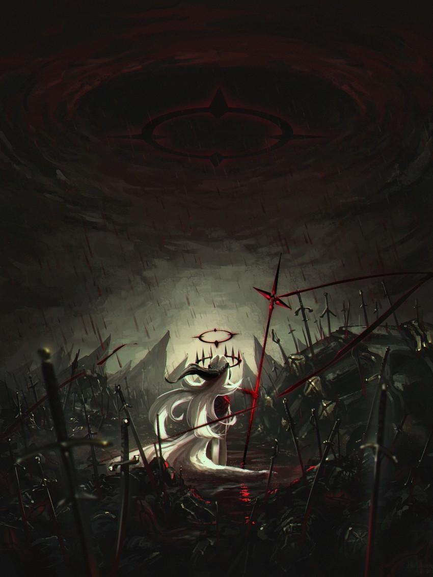 goddess of war (original) drawn by porforever