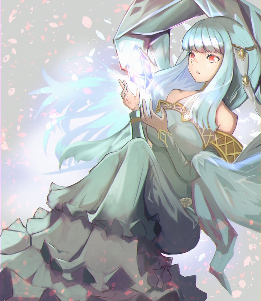 ninian (fire emblem and 2 more) drawn by azusagawa831