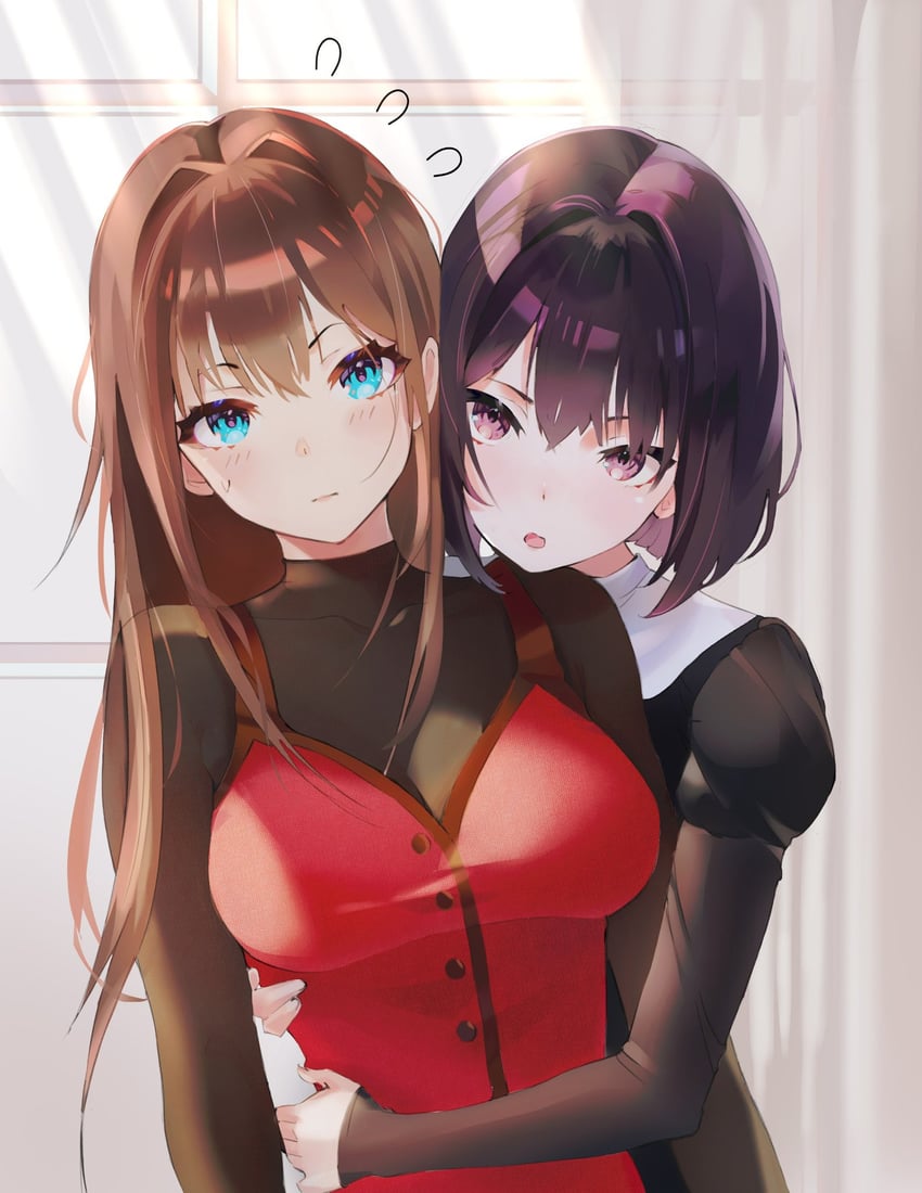 aozaki aoko and kuonji alice (mahou tsukai no yoru) drawn by chaiijpg