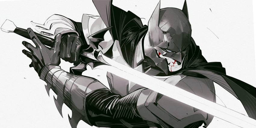 batman (dc comics and 1 more) drawn by white-corner