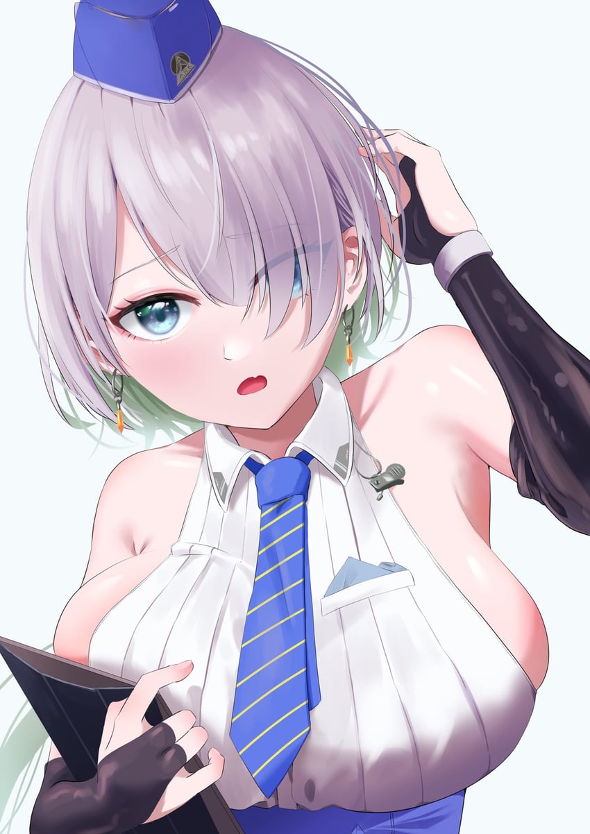 brid (goddess of victory: nikke) drawn by shiro_(white_l0l_46)