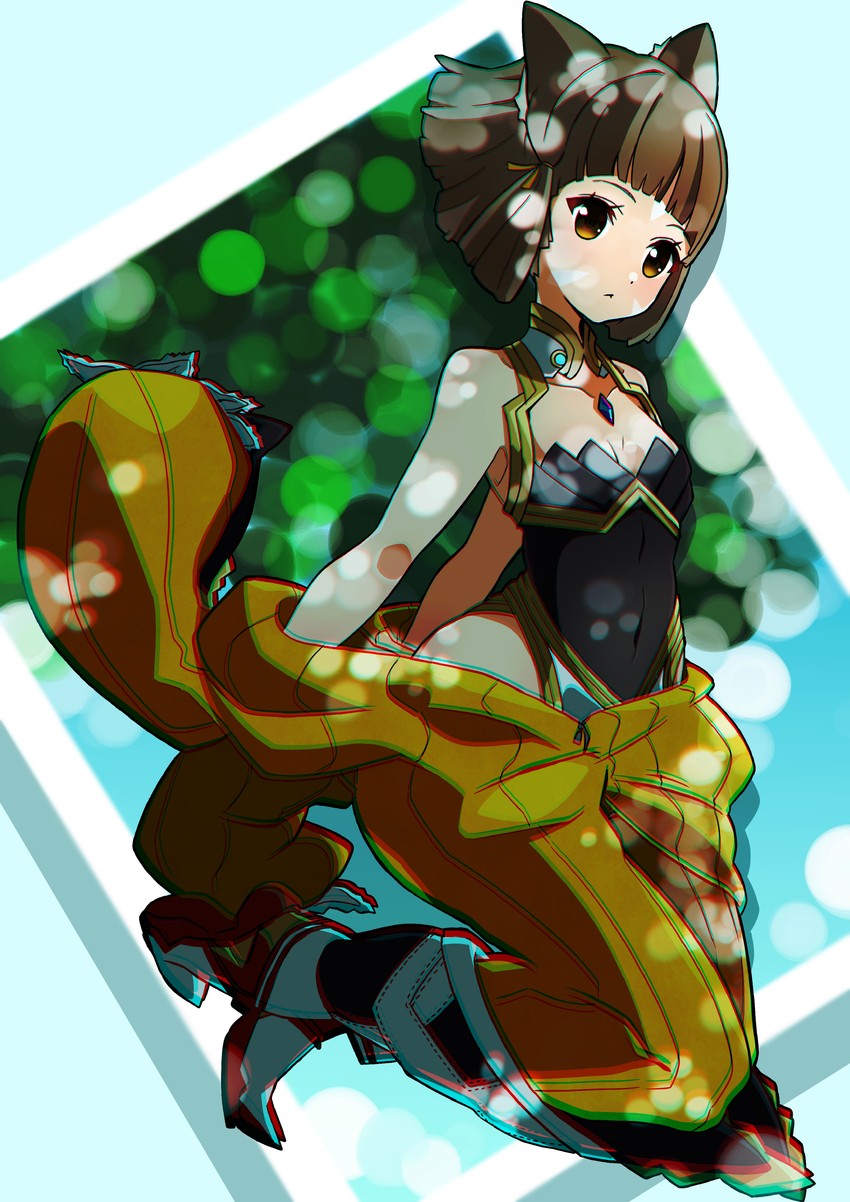 nia (xenoblade chronicles and 1 more) drawn by highena