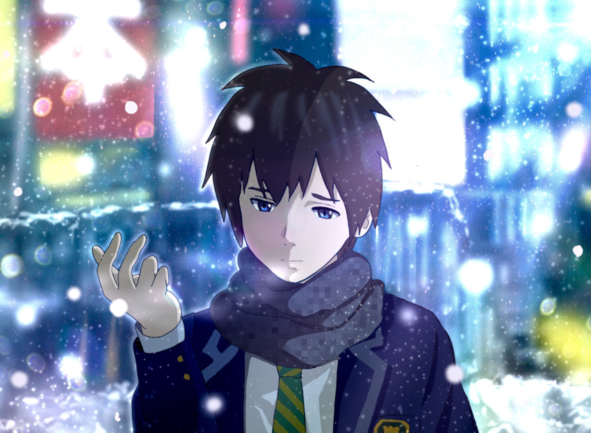tachibana taki (kimi no na wa.) drawn by sunday-offline