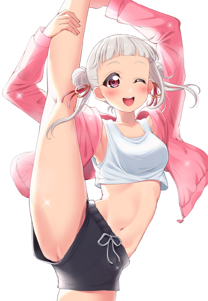 arashi chisato (love live! and 1 more) drawn by berisuno_(beriberi0707)