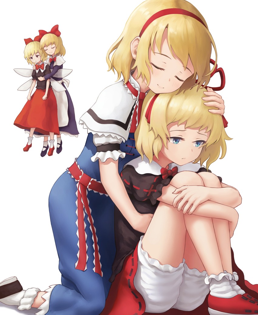 alice margatroid, shanghai doll, medicine melancholy, and su-san (touhou) drawn by anidante