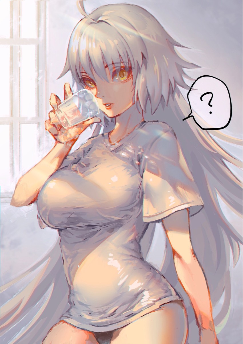 jeanne d'arc alter (fate and 1 more) drawn by jigenn