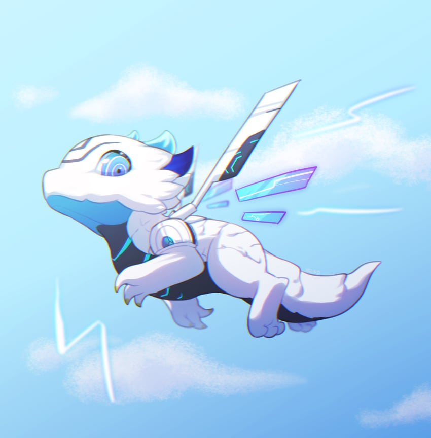 shockwave (dragon village and 1 more) drawn by moonnelno