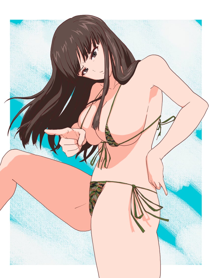 nishizumi shiho (girls und panzer) drawn by yuvalainen