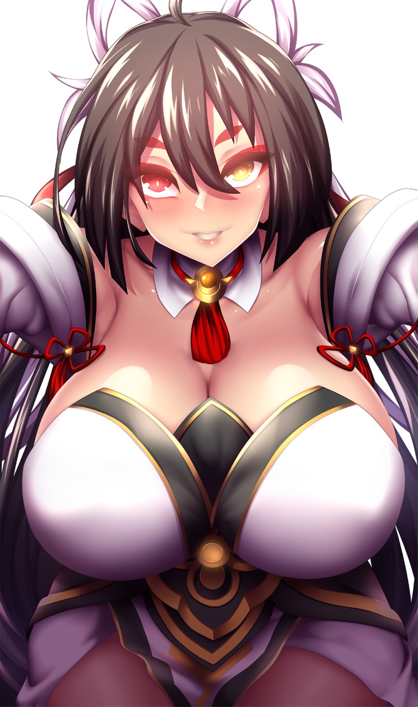ara haan and shakti (elsword) drawn by fi-san