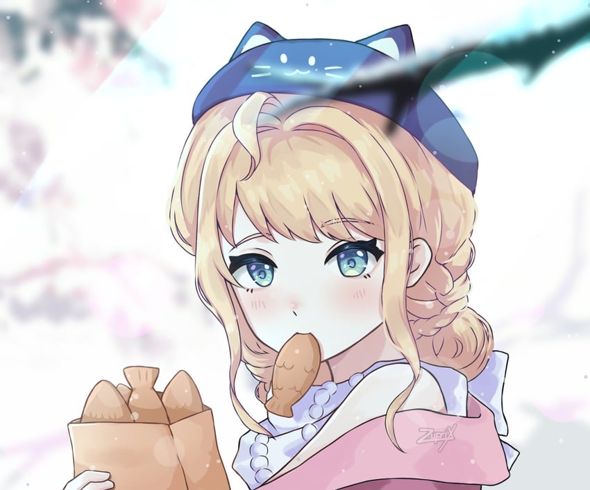 millie parfait (nijisanji and 1 more) drawn by zufrix2