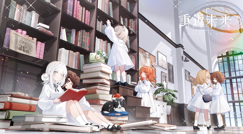 vertin, sonetto, schneider, apple, matilda bouanich, and 3 more (reverse:1999) drawn by zaocan_nai_cha