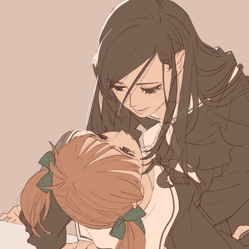 fukuzawa yumi and ogasawara sachiko (maria-sama ga miteru) drawn by 55bata6rou