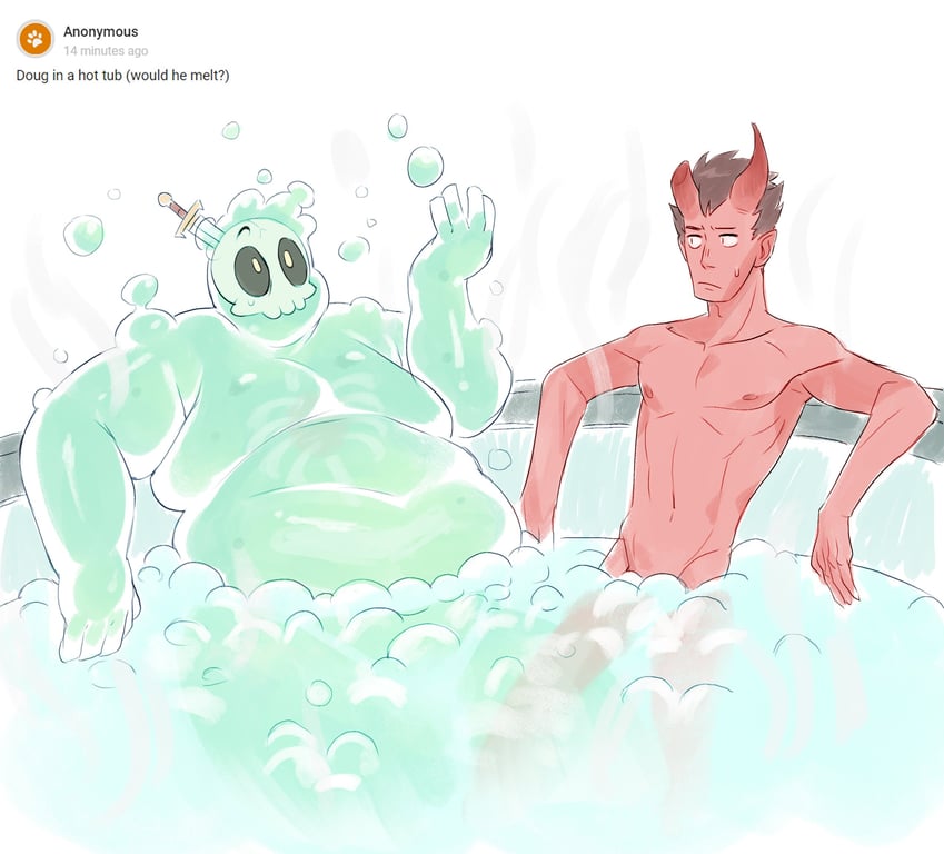 doug and damien lavey (monster prom) drawn by nifast_(greentail)