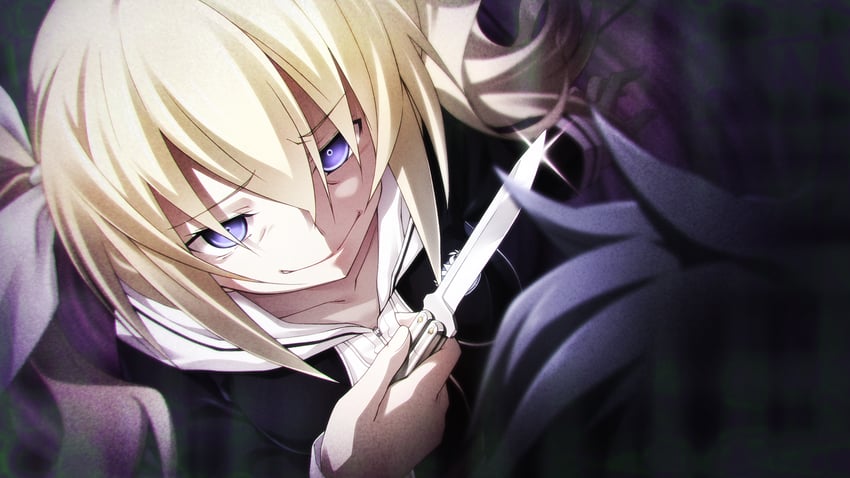 miyashiro takuru and arimura hinae (chaos;child) drawn by sasaki_mutsumi