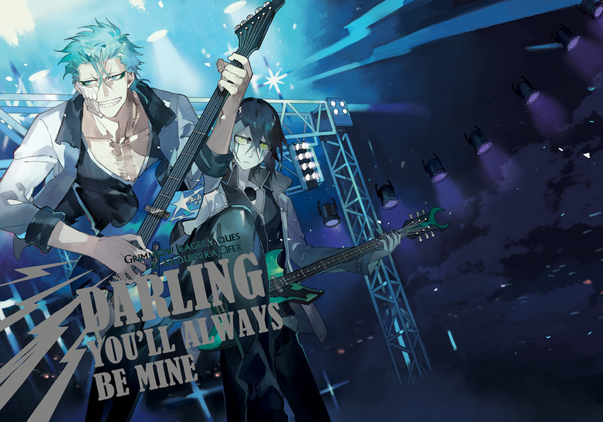 grimmjow jaegerjaquez and ulquiorra cifer (bleach) drawn by starshadowmagician