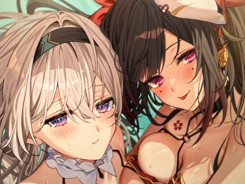 firefly and sparkle (honkai and 1 more) drawn by hizuki_higure