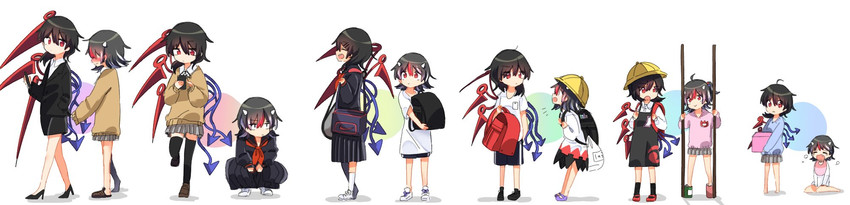 houjuu nue and kijin seija (touhou) drawn by shiya_re27