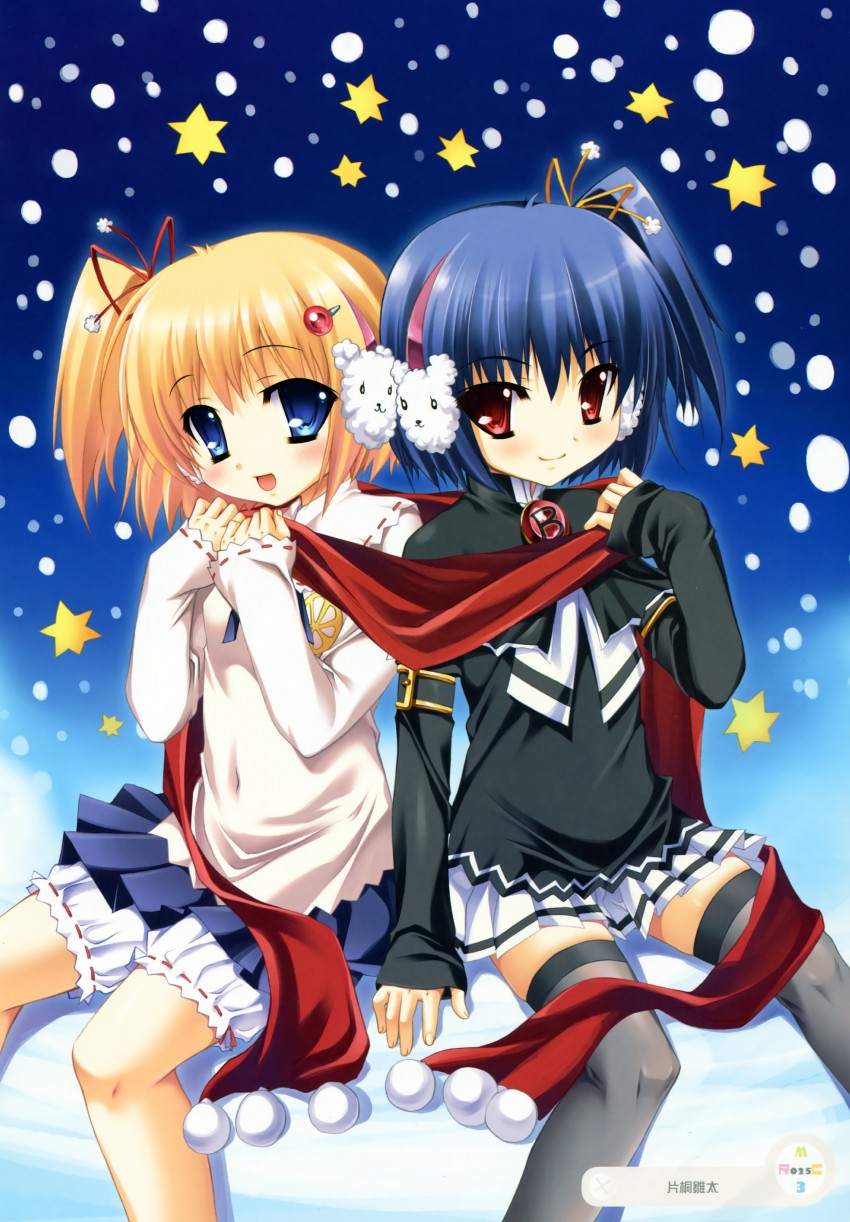 lemon-chan and black lemon-chan (melonbooks and 1 more) drawn by katagiri_hinata