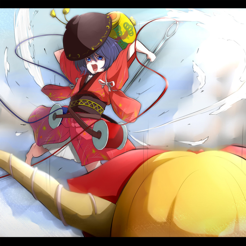 ibuki suika and sukuna shinmyoumaru (touhou and 1 more) drawn by shika_miso