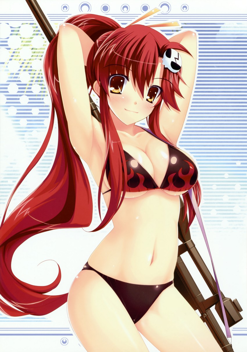 yoko littner (tengen toppa gurren lagann) drawn by yukiusagi_(gaballscreen&blaze)